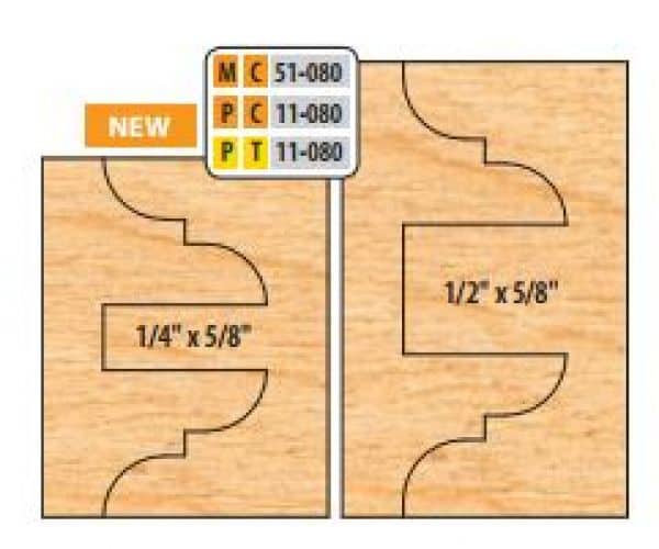 4 X 1 1/4 BORE CT 8 PC DBL-SID