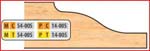 4 1/2 X 3/4 BORE CT RAISED PANEL SHAPER CUTTER