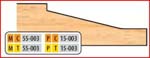 4 1/2 X 3/4 BORE CT RAISED PANEL SHAPER CUTTER