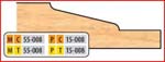 4 1/2 X 3/4 BORE CT RAISED PANEL SHAPER CUTTER