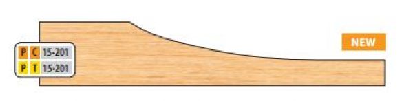 6 5/8 X 1 1/4 BORE CT RAISED P
