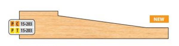 7 1/4  X 1 1/4 BORE CT RAISED