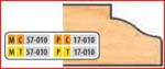 2 15/16 X 1 3/4 BORE CT 3 WING DOOR EDGE CUTTER