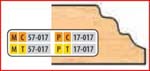 2 15/16 X 1 X 3/4 BORE CT 3 WING DOOR EDGE CUTTER
