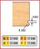 2 15/16 X 3/4 BORE CT 3 WING BEAD CUTTERR.125