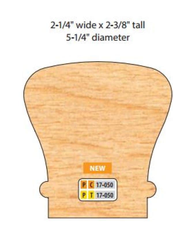 2 pcs 5-1/4 DIA X 1-1/4 BORE 3 WING CT