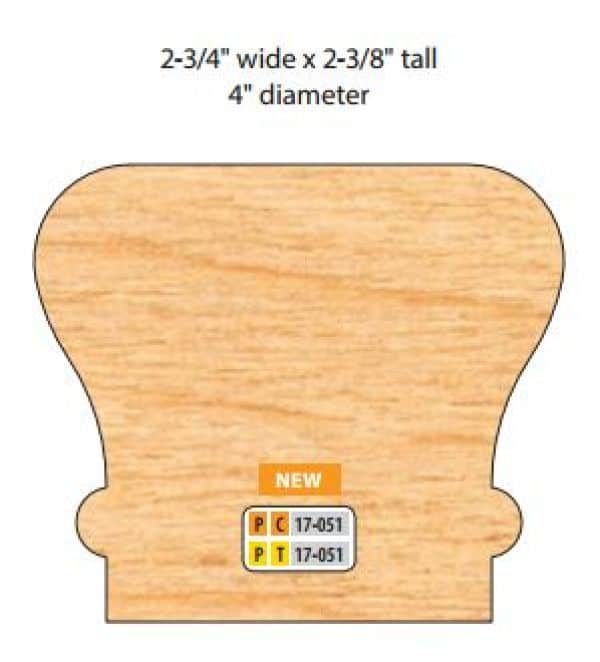 2 pcs 5-1/4 DIA X 1-1/4 BORE 3