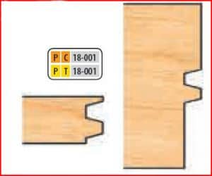2 15/16 X 1 1/4 BORE CT REVERSIBLE GLUE JNT CUTTER