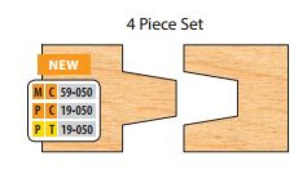 4 X 1 1/4 BORE CT 3W 8 PC  FLO