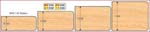 2 -3/16 X 3/4 BORE 3 WING 1/8 RCT EXP. DBL EASING SET