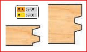 2 15/16 X 3/4 BORE CT REVERSIBLE GLUE JNT CUTTER