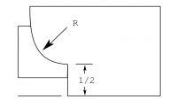 1 7/8 X 1 15/16 WILLIAM & HUSSEY PROFILE KVS
