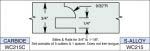 4 X 1 1/4 BORE CT 3 WING STILE & RAIL SET