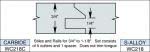 4 X 1 1/4 BORE SA 3 WING STILE & RAIL SET