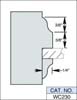 7 X 1 1/4 BORE 7 PC SA 3 WING WINDOW SASH CUTTER